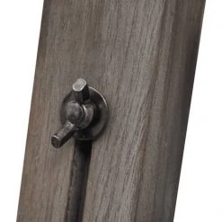 VidaXL Lampadaire Trépied En Bois Réglable Avec Abat-jour En Tissu Noir - Noir -Lampadaire Soldes 2022 2218377 5