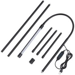 ASUPERMALL Dimmable Usb Lampadaire Led Lampadaire 3 Couleurs Temperatures 10 Luminosite Haute Lumens Commutateur De Commande Pour La Lecture Salon Chambre, Noir -Lampadaire Soldes 2022 22362832 3