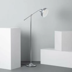 LEDKIA Lampadaire Métal Piksart Argent - Argent