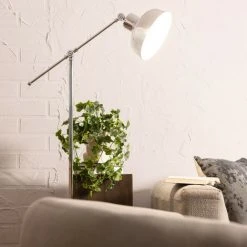 LEDKIA Lampadaire Métal Piksart Argent - Argent -Lampadaire Soldes 2022 22779525 3