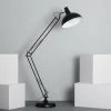 LEDKIA Lampadaire Métal Fizi Noir - Noir 2 LEDKIA Lampadaire Métal Fizi Noir - Noir -Lampadaire Soldes 2022 22779530 1
