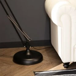 LEDKIA Lampadaire Métal Fizi Noir - Noir -Lampadaire Soldes 2022 22779530 3