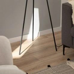 LEDKIA Lampadaire Métal Uncia Blanc - Noir - Blanc - Noir -Lampadaire Soldes 2022 22779629 4