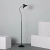 LEDKIA Lampadaire Métal Sahani Noir - Noir -Lampadaire Soldes 2022 22779652 1