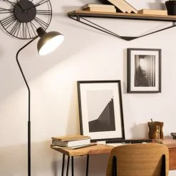 LEDKIA Lampadaire Métal Sahani Noir - Noir -Lampadaire Soldes 2022 22779652 3