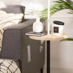 LEDKIA Lampadaire Bois Et Métal Mireia Blanc - Blanc -Lampadaire Soldes 2022 22779709 4