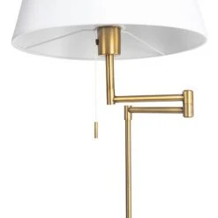 QAZQA Ladas - Lampe Sur Pied Bras Articulé Moderne - 1 Lumière - H 1500 Mm - Bronze - Moderne - Éclairage Intérieur - Salon I Chambre - Bronze -Lampadaire Soldes 2022 22974100 3