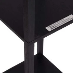 COSTWAY Lampadaire Avec 3 Niveaux Etagère 220-240V,60W Design Scandinave Lampe Sur Pied (Ampoule Non Inclus) -Lampadaire Soldes 2022 23501522 4