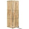 VidaXL Lampadaire Sur Pied Roseau 60 W 52 Cm E27 - Brun -Lampadaire Soldes 2022 23674076 1