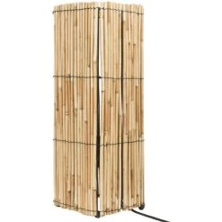 VidaXL Lampadaire Sur Pied Roseau 60 W 52 Cm E27 - Brun