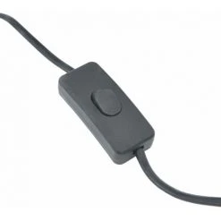 VidaXL Lampadaire Sur Pied Osier Noir 72 Cm E27 - Noir -Lampadaire Soldes 2022 23674135 4