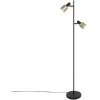QAZQA Stijn - Lampadaire Moderne - 2 Lumière - H 1560 Mm - Doré/Laiton - Moderne - Éclairage Intérieur - Salon I Chambre - Doré/Laiton -Lampadaire Soldes 2022 23955256 1