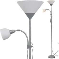 YOUTHUP Lampadaire Gris - Gris -Lampadaire Soldes 2022 24523086 3