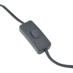 YOUTHUP Lampadaire Sur Pied Osier Noir 52 Cm E27 - Noir -Lampadaire Soldes 2022 24551523 4