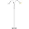 LUCANDE Lampadaire 'Medira' En Métal Pour Salon & Salle à Manger - Blanc, Doré -Lampadaire Soldes 2022 24869839 1