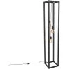 QAZQA Big_cage - Lampadaire Design - 3 Lumière - H 175 Cm - Noir - Industriel,Design - Éclairage Intérieur - Salon I Chambre - Noir 1 QAZQA Big_cage - Lampadaire Design - 3 Lumière - H 175 Cm - Noir - Industriel,Design - Éclairage Intérieur - Salon I Chambre - Noir -Lampadaire Soldes 2022 24904353 1