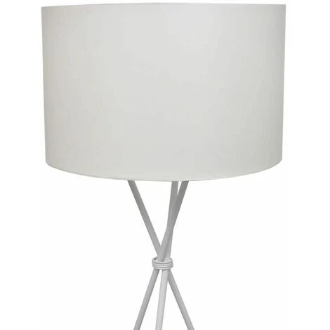 Hommoo Lampadaire Avec Support Haut Blanc HDV08434 4 Hommoo Lampadaire Avec Support Haut Blanc HDV08434 – Image 2