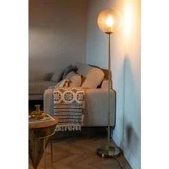 Lampadaire En Métal Boyi SKLUM Laiton Doré - Doré -Lampadaire Soldes 2022 25653022 3