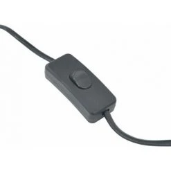 TRUE DEAL Lampadaire Sur Pied Osier Noir 84 Cm E27 -Lampadaire Soldes 2022 26301243 4