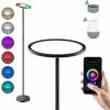 AURALUM ANTEN Lampadaire Intelligent LED Lampadaire RGB 25W Luminosité Réglable Lampe Sur Pied WIFI Contrôlé Lampe Sur Pied Chambre Led Contrôlé à Distance 2700K-6500K -Lampadaire Soldes 2022 26406164 1