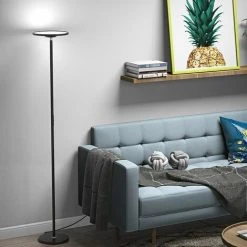 AURALUM ANTEN Lampadaire Intelligent LED Lampadaire RGB 25W Luminosité Réglable Lampe Sur Pied WIFI Contrôlé Lampe Sur Pied Chambre Led Contrôlé à Distance 2700K-6500K -Lampadaire Soldes 2022 26406164 4