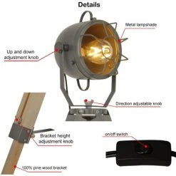 BARCELONA LED Lampe Sur Pied "Tachicom" | Gris - Gris -Lampadaire Soldes 2022 26799044 5