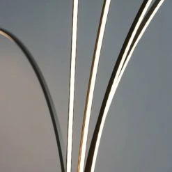 KOSILUM Lampadaire Design à Bras LED Design H180 Cm - Livorno - Nickel 7 KOSILUM Lampadaire Design à Bras LED Design H180 Cm - Livorno - Nickel -Lampadaire Soldes 2022 26802032 3