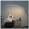 KOSILUM Grand Lampadaire LED Dimmable Design Courbé - Avellino - Noir -Lampadaire Soldes 2022 26802044 1