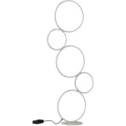 TRIO Lampadairemétal Blanc Led - Blanc