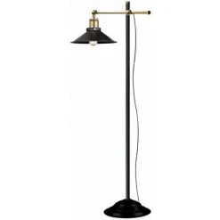 VINTAGE Lampadaire Salon Salle à Manger Côté Ancienne Lampe Laiton Réglable Globo 15053S