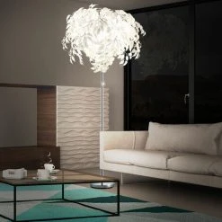 ETC-SHOP Lampe Feuilles Lampadaire Interrupteur Au Pied éclairage Dans Un Ensemble Comprenant Des Ampoules LED 9 ETC-SHOP Lampe Feuilles Lampadaire Interrupteur Au Pied éclairage Dans Un Ensemble Comprenant Des Ampoules LED -Lampadaire Soldes 2022 27103295 3