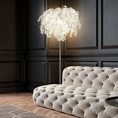 ETC-SHOP Lampe Feuilles Lampadaire Interrupteur Au Pied éclairage Dans Un Ensemble Comprenant Des Ampoules LED 7 ETC-SHOP Lampe Feuilles Lampadaire Interrupteur Au Pied éclairage Dans Un Ensemble Comprenant Des Ampoules LED – Image 5