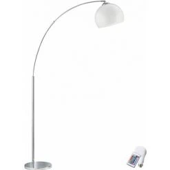 ETC-SHOP Lampe Sur Pied Télécommandée éclairage Sur Pied à Intensité Variable Dans Un Ensemble Comprenant Des Lampes à LED RVB