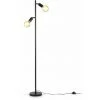 B.K.Licht Lampadaire Rétro Industriel, Pour 2 Ampoules LED E27 De Max 10W (non Fournies), Spots Orientables, éclairage Salon, Salle à Manger, Chambre, Métal Noir -Lampadaire Soldes 2022 27245498 1