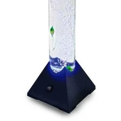 Colonne Cheetah à Bulles Avec LED Changeant De Couleur, Télécommande Et Poissons Artificiels -Lampadaire Soldes 2022 27259367 5