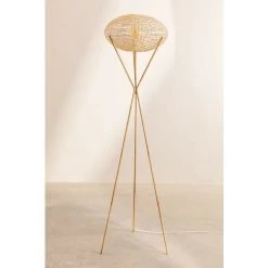 Lampadaire En Rotin Xauron SKLUM Rotin - NATUREL -Lampadaire Soldes 2022 27977497 4