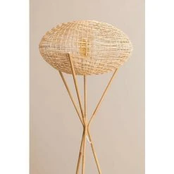 Lampadaire En Rotin Xauron SKLUM Rotin - NATUREL -Lampadaire Soldes 2022 27977497 5
