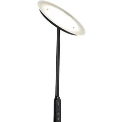 QAZQA Bumu - LED Dimmable Lampadaire Design Variateur Inclus - 1 Lumière - H 180 Cm - Noir - Design - Éclairage Intérieur - Salon I Chambre I Cuisine I Salle à Manger - Noir -Lampadaire Soldes 2022 27987448 4