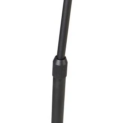 QAZQA Arc-basic - Lampadaire Moderne - 1 Lumière - H 170 Cm - Noir - Moderne - Éclairage Intérieur - Salon I Chambre - Noir -Lampadaire Soldes 2022 28063554 4