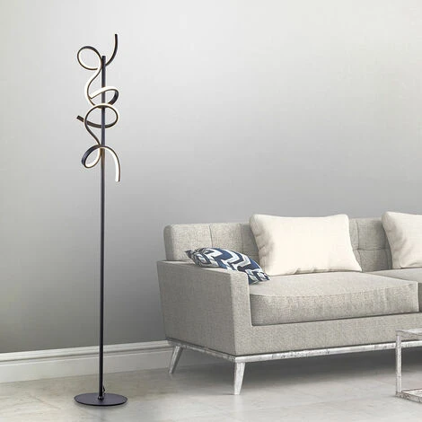 LEUCHTENDIREKT Lampadaire LED Salle à Manger Lampe Sur Pied Noir Projecteurs De Plafond DIMMABLE Lumières Direkt 19031-18 5 LEUCHTENDIREKT Lampadaire LED Salle à Manger Lampe Sur Pied Noir Projecteurs De Plafond DIMMABLE Lumières Direkt 19031-18 – Image 3