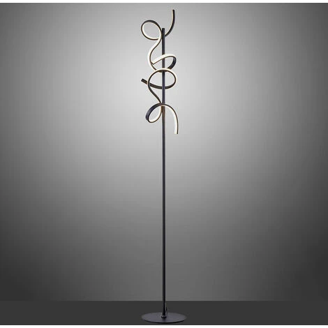 LEUCHTENDIREKT Lampadaire LED Salle à Manger Lampe Sur Pied Noir Projecteurs De Plafond DIMMABLE Lumières Direkt 19031-18 6 LEUCHTENDIREKT Lampadaire LED Salle à Manger Lampe Sur Pied Noir Projecteurs De Plafond DIMMABLE Lumières Direkt 19031-18 – Image 4