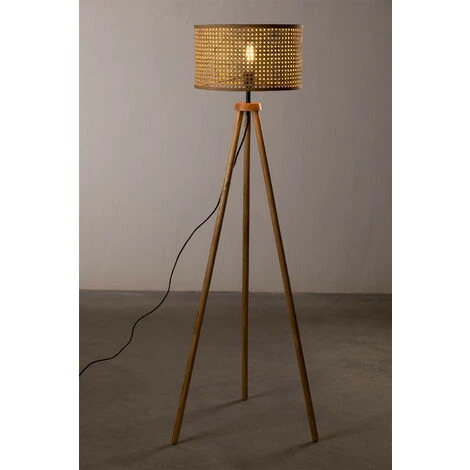 Lampadaire Serri SKLUM Osier - Bois D'hévéa - Marron Naturel 7 Lampadaire Serri SKLUM Osier - Bois D'hévéa - Marron Naturel – Image 5