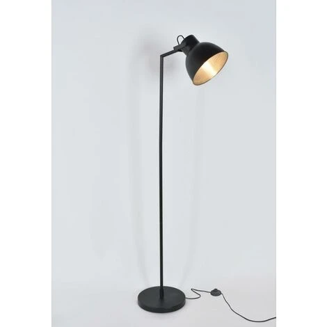 COREP Lampadairemétal Noir E27 - Noir 4 COREP Lampadairemétal Noir E27 - Noir – Image 2