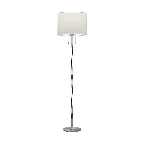 TRIO Lampadairemétal - Tissus Gris Led - Gris 3 TRIO Lampadairemétal - Tissus Gris Led - Gris