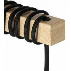 QAZQA Chon - Lampadaire Avec Abat-jour Rustique - 2 Lumière - H 155 Cm - Noir - Rustique - Éclairage Intérieur - Salon I Chambre I Cuisine I Salle à Manger - Noir -Lampadaire Soldes 2022 29117472 3