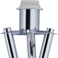 HELLOSHOP26 Lampe Sur Trois Pieds Décorative Interrupteur Lumière Indirecte Lampadaire De Salon Grise - Gris -Lampadaire Soldes 2022 29124799 3