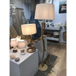 NOSENVIESDECO Lampadaire Corde - Nos Envies Déco - Naturel -Lampadaire Soldes 2022 29407605 2