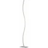 Lampadaire LED Argent Design Sur Pied Lampe De Salon éclairage Ondulé Wofi 3627.01.54.0001 -Lampadaire Soldes 2022 29428742 1