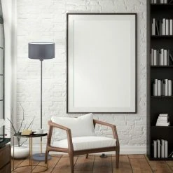 B.K.LICHT Lampadaire Tissu Gris I E27 I Abat-jour En Tissu 30 Cm I Câble De 140 Cm I Salon I Chambre I Moderne -Lampadaire Soldes 2022 30191553 5