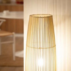 LEDKIA Lampadaire Bambou Komu Naturel - Naturel -Lampadaire Soldes 2022 30354106 4